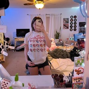 OVERSIZED ROLLING STONES GRAPHIC TEE